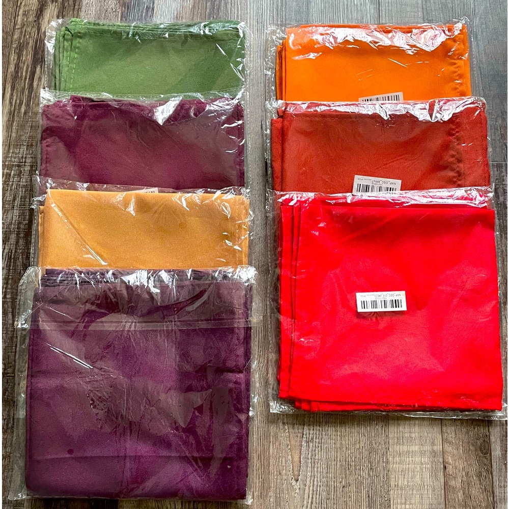 Linen Table Napkins (7 packs)